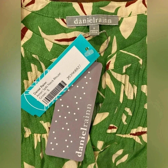 Daniel Rainn Green Floral Boise- BNWT- Size S - Picture 2 of 6